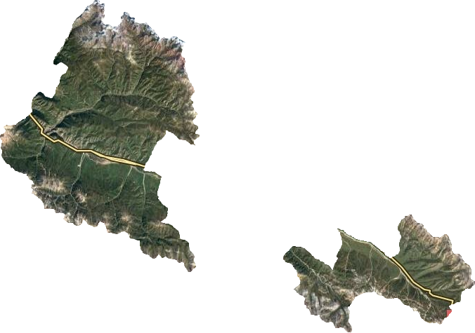 阿柔乡卫星图