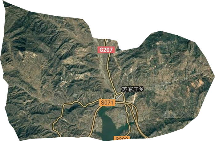苏家庄乡卫星图