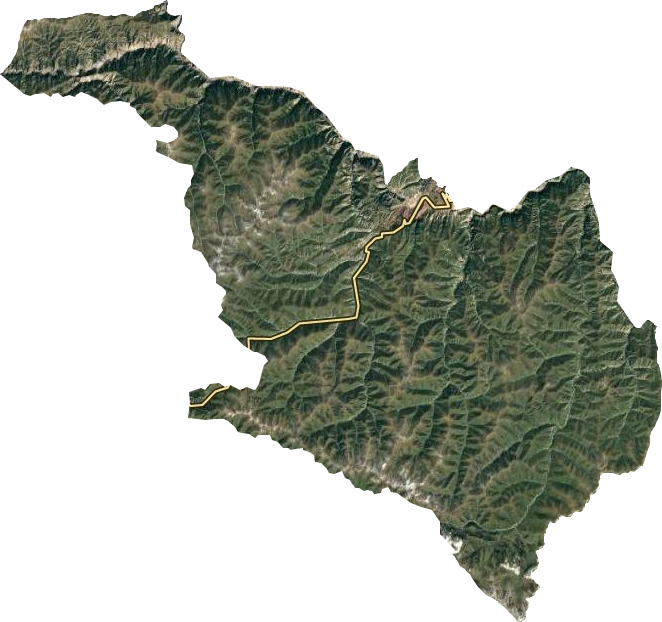 拉加镇卫星图