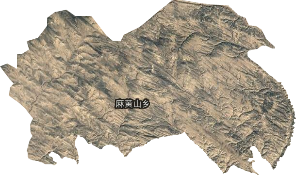 麻黄山乡卫星图