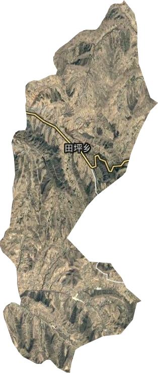 田坪乡卫星图