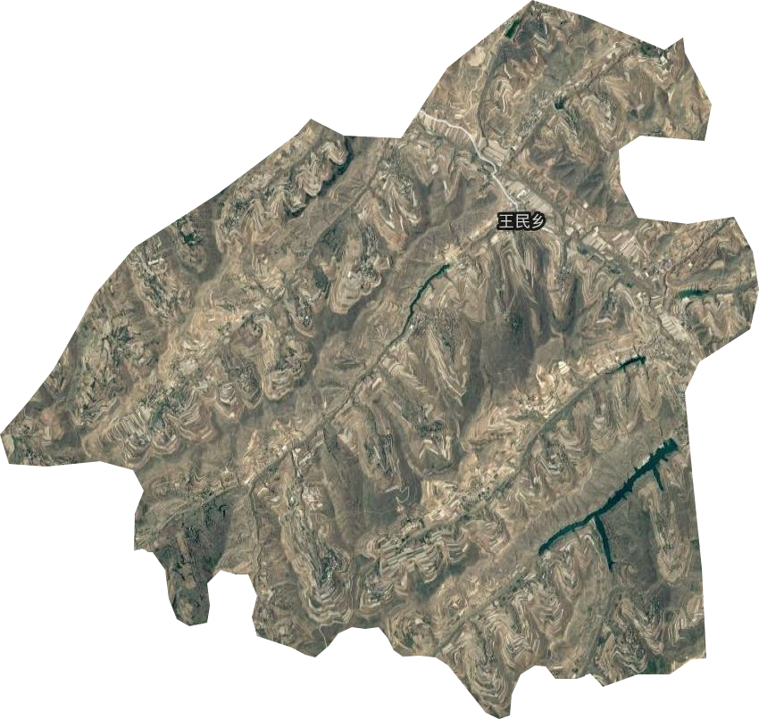 王民乡卫星图