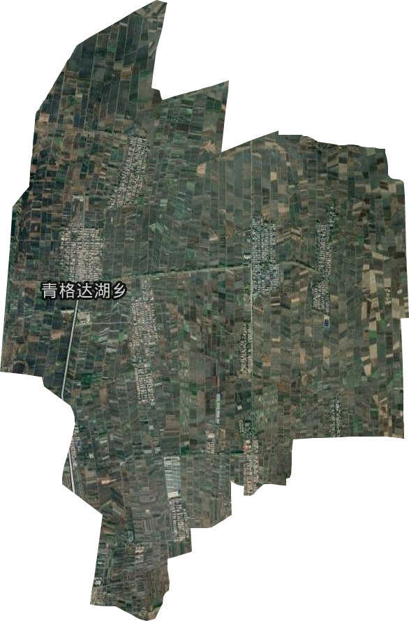 青格达湖乡卫星图