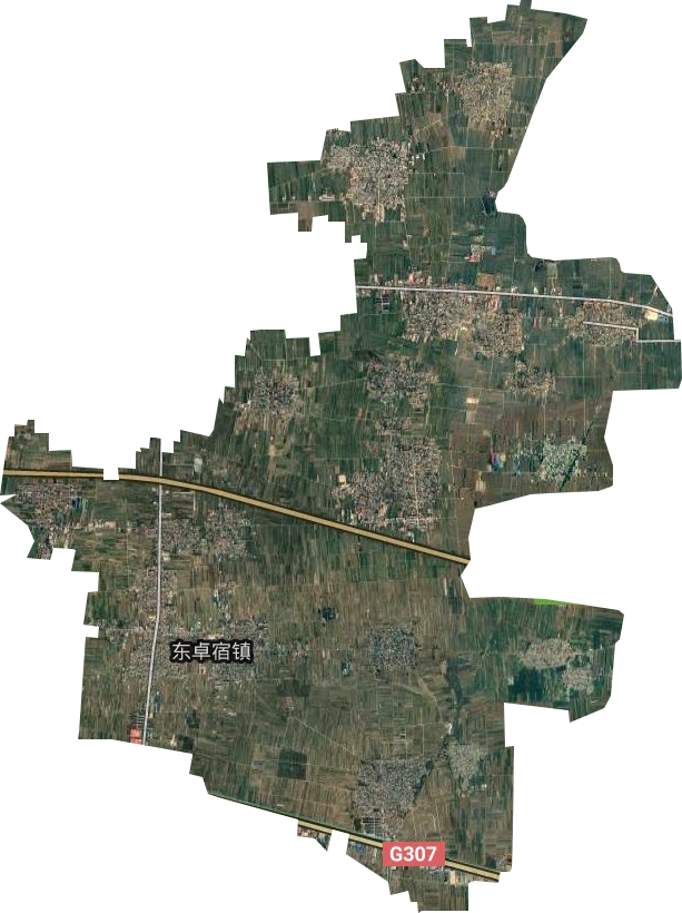 东卓宿镇卫星图