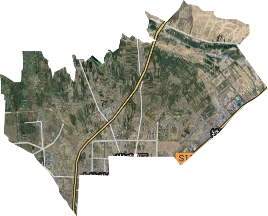古牧地镇卫星图