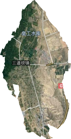 三道坝镇卫星图