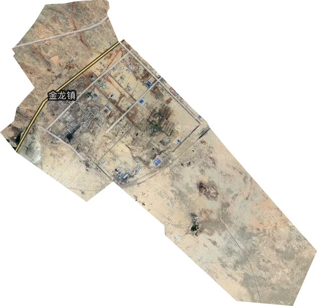 金龙镇街道卫星图