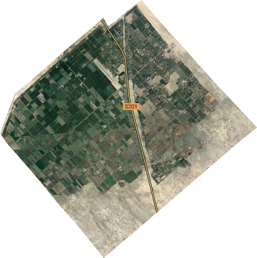 农业开发区卫星图