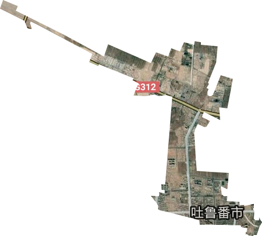 高昌街道卫星图