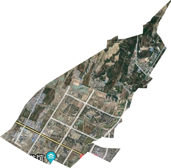 中山路街道卫星图