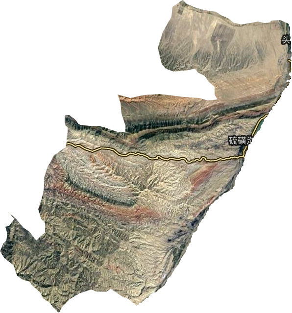 硫磺沟镇卫星图