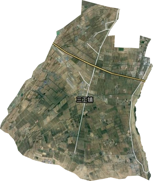 三工镇卫星图