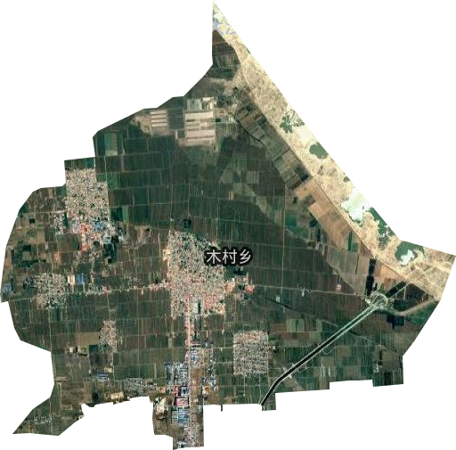 木村乡卫星图