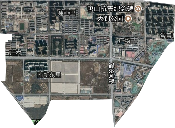 广场街道卫星图