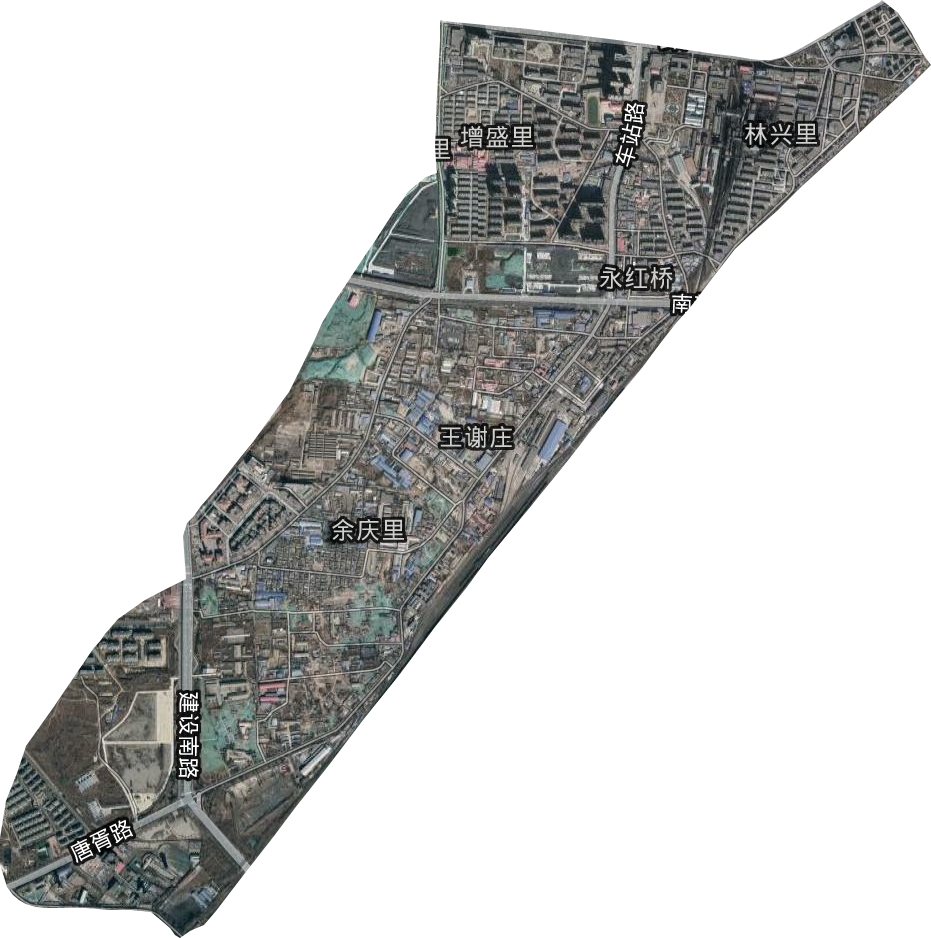 永红桥街道卫星图