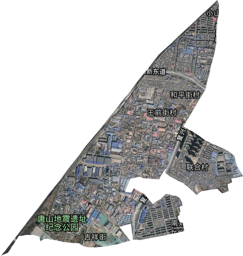 小山街道卫星图