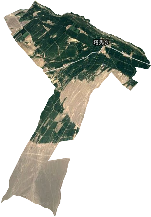 塔秀乡卫星图