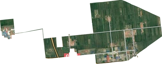 芦台开发区新华路街道卫星图