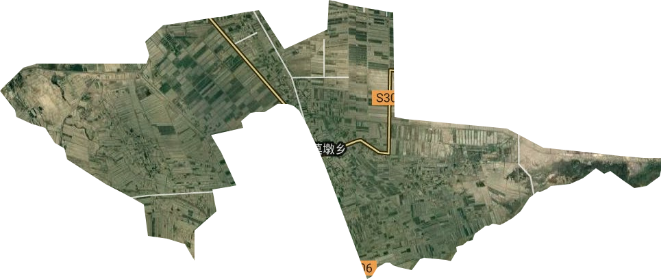 乃门莫墩乡卫星图