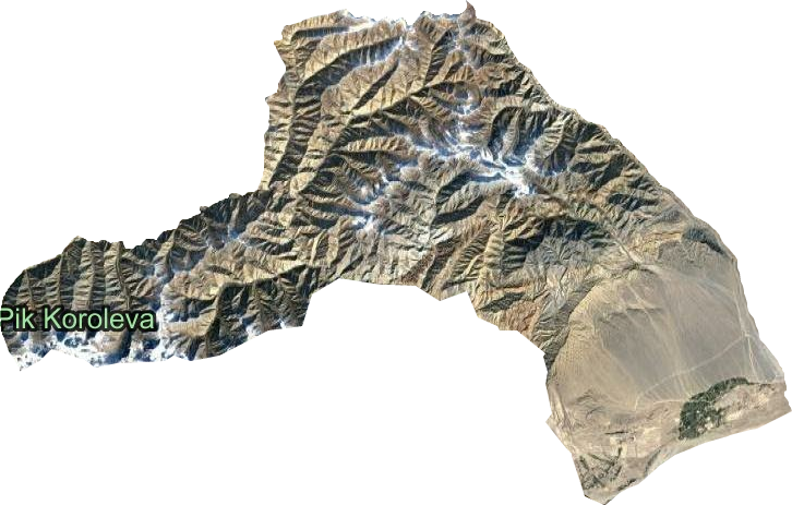 库兰萨日克乡卫星图