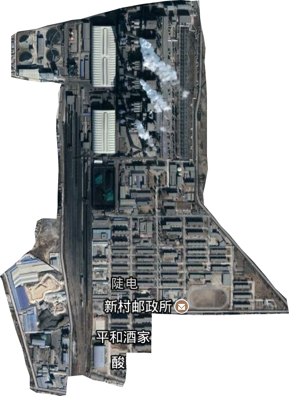 陡电街道卫星图