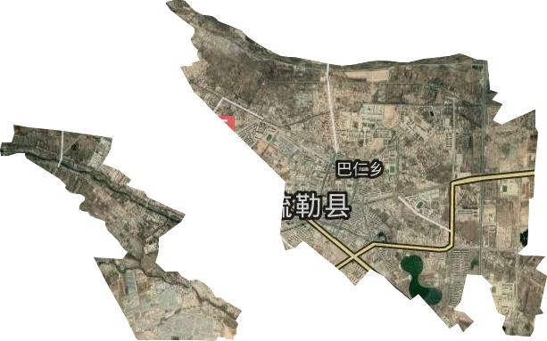 疏勒镇卫星图