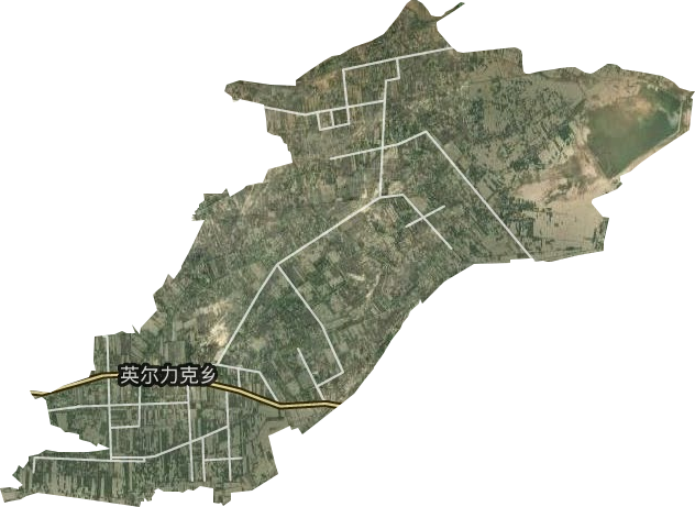 英尔力克乡卫星图