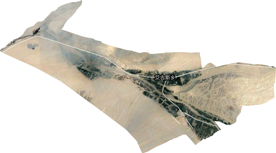 艾古斯乡卫星图