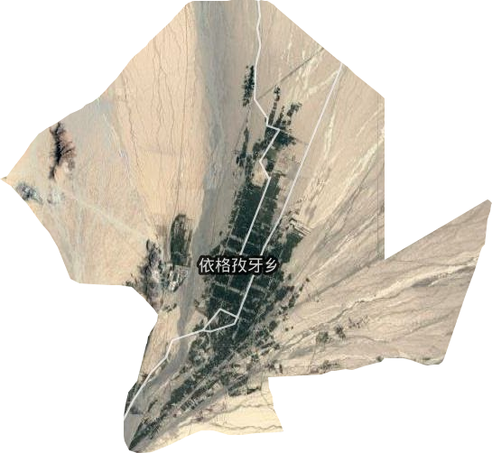 依格孜也尔乡卫星图