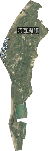 阿瓦提镇卫星图
