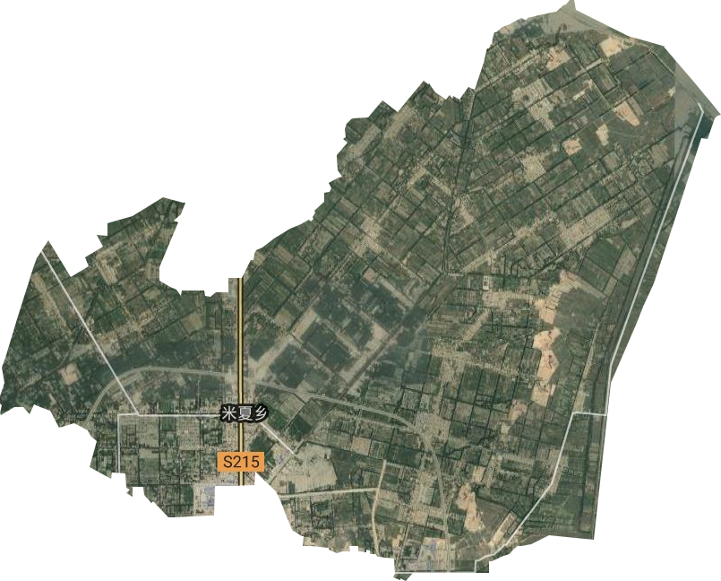 米夏乡卫星图