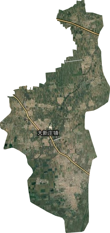 大新庄镇卫星图
