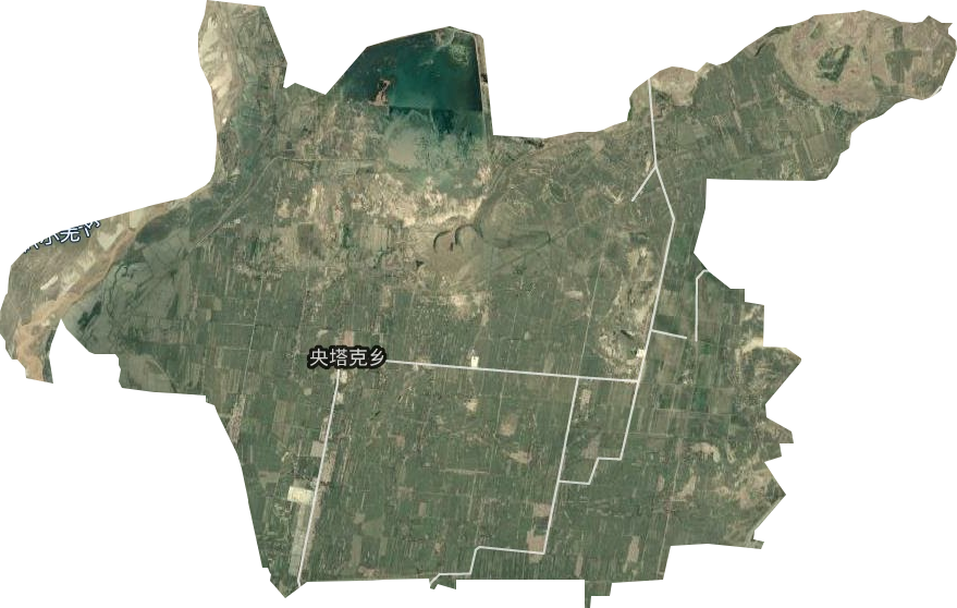 央塔克乡卫星图