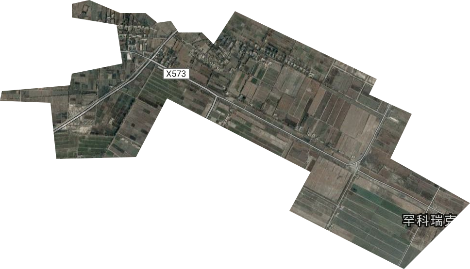 岳普湖县林场卫星图