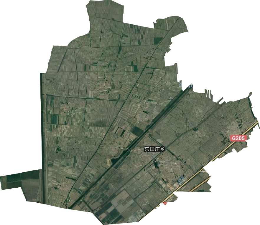 东田庄乡卫星图
