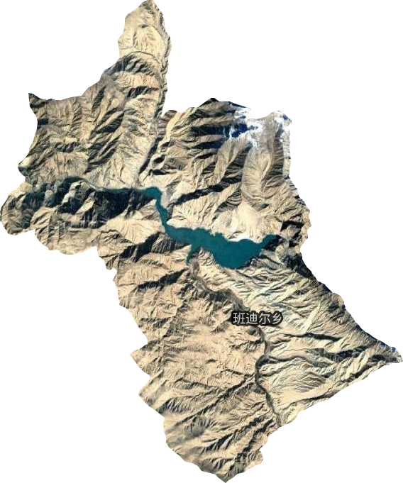班迪尔乡卫星图