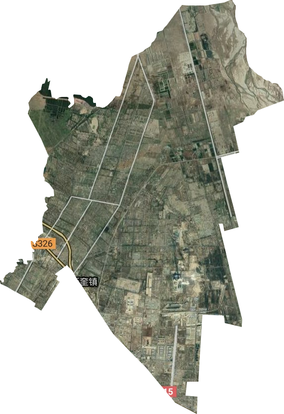 拉斯奎镇卫星图