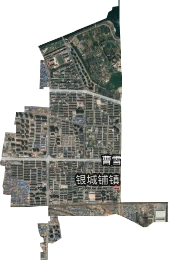 燕山路街道卫星图