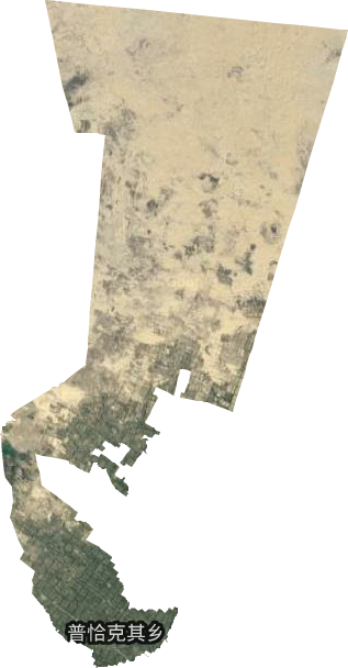 普恰克其乡卫星图