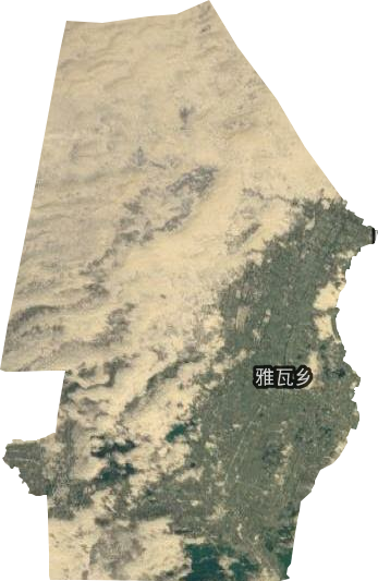 雅瓦乡卫星图