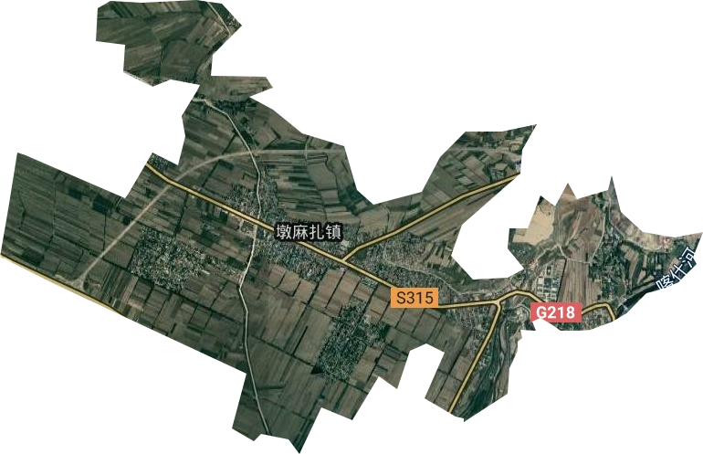 墩麻扎镇卫星图