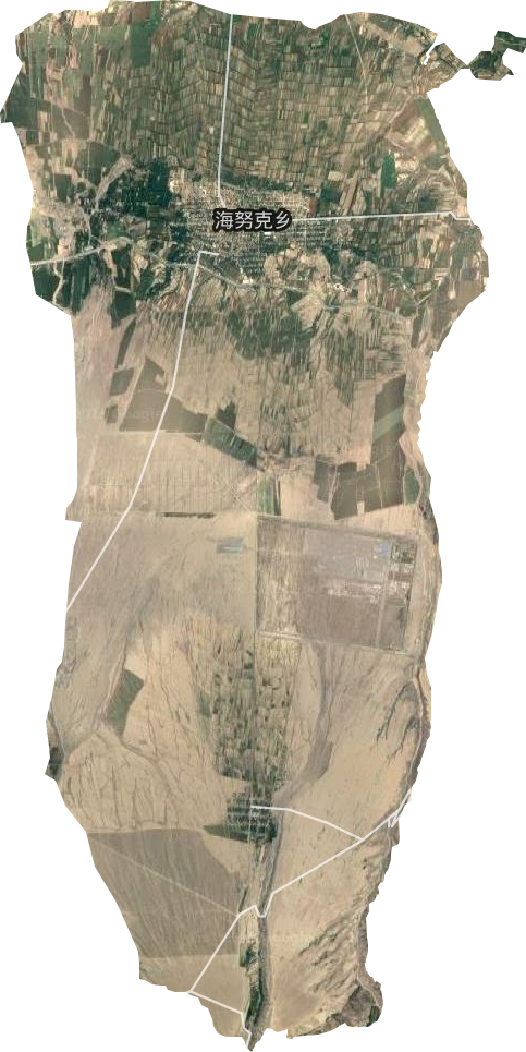 海努克乡卫星图
