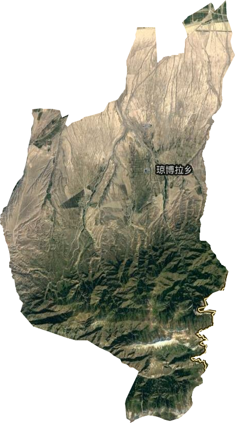 琼博拉乡卫星图
