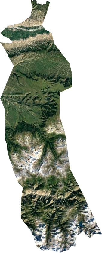 喀拉达拉镇卫星图