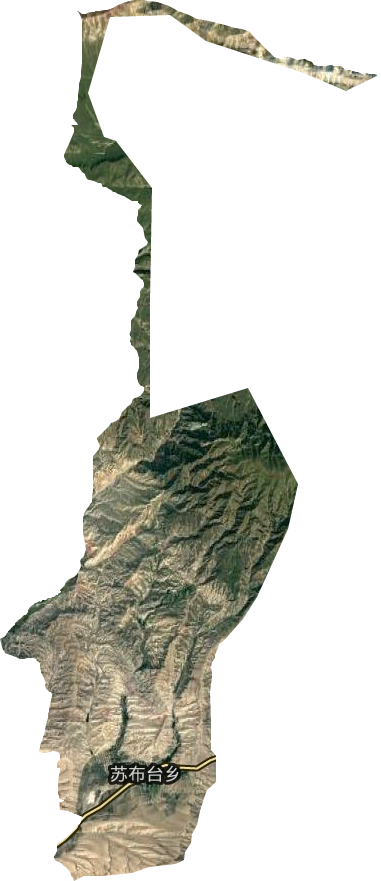 苏布台乡卫星图