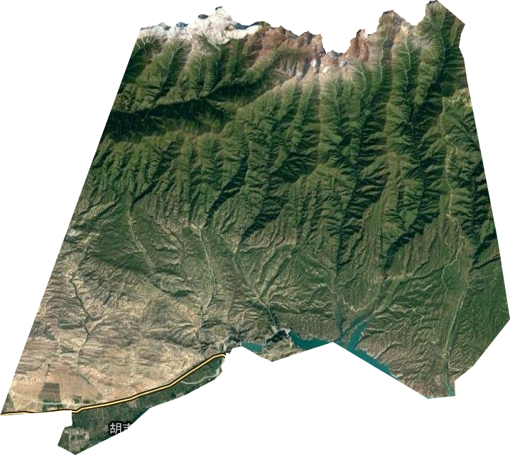科克浩特浩尔蒙古民族乡卫星图