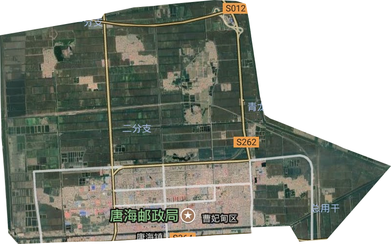 唐海镇卫星图