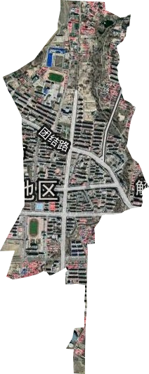 和平街道卫星图