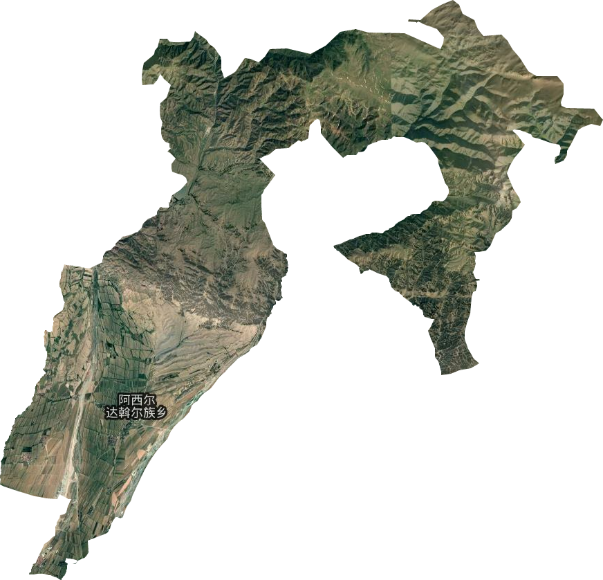 阿西尔达斡尔民族乡卫星图