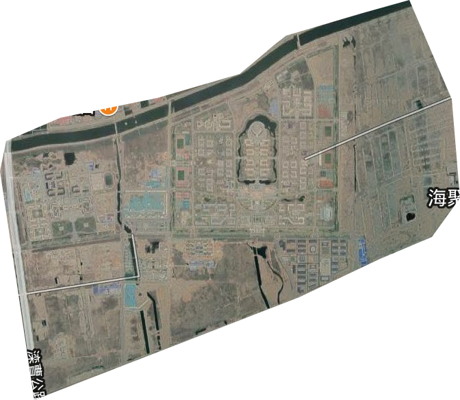 八里滩养殖场卫星图